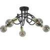 retro_plafondlamp_zwart_m_0.webp Best Straluma Retro plafondlamp zwart met gouden pendels