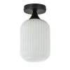 retro_plafondlamp_zwart_m_0-2.webp Clearance Straluma Retro plafondlamp zwart met wit glas