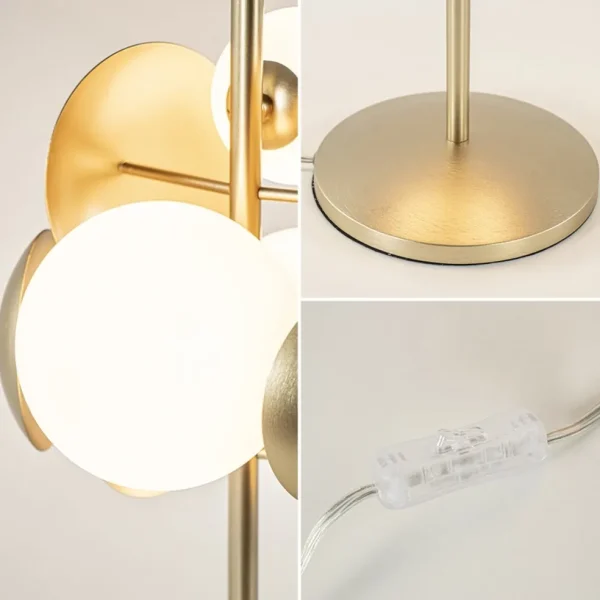 retro_tafellamp_goud_met__3.webp Hot Straluma Retro tafellamp goud met wit glas