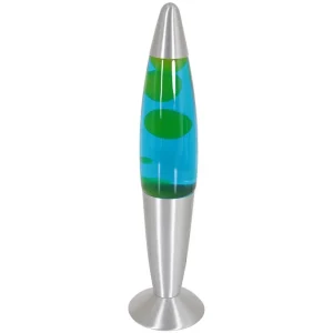 Cheap Straluma Retro tafellamp Lava blauw water met groen