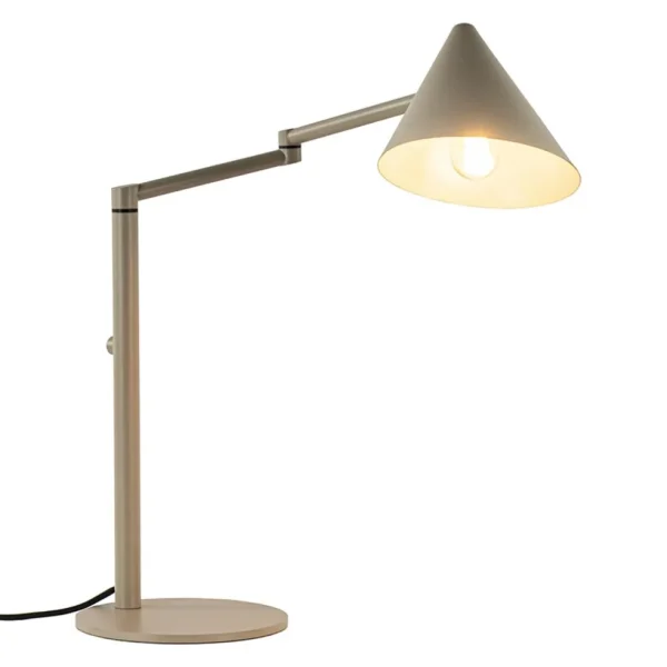 Store Straluma Retro tafellamp met kap verstelbaar zand