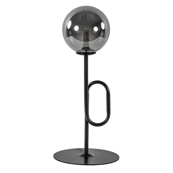 retro_tafellamp_zwart_met_0.webp New Straluma Retro tafellamp zwart met smoke/titanium glazen bol