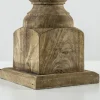 New Straluma Robuuste lampvoet Cadore massief hout met brons
