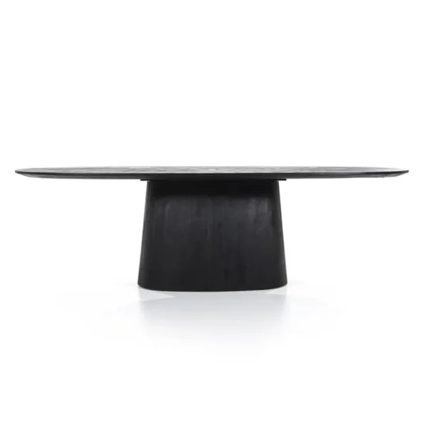 robuuste_mango_houten_eet_1.webp Best Straluma Robuuste mango houten eettafel Aron ovaal zwart