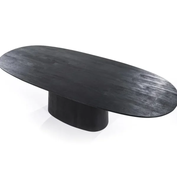 robuuste_mango_houten_eet_2.webp Best Straluma Robuuste mango houten eettafel Aron ovaal zwart