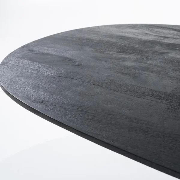 robuuste_mango_houten_eet_3.webp Best Straluma Robuuste mango houten eettafel Aron ovaal zwart