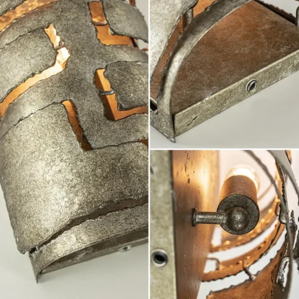 robuuste_wandlamp_ambacht_3.webp Cheap Straluma Robuuste wandlamp ambachtelijk zilver