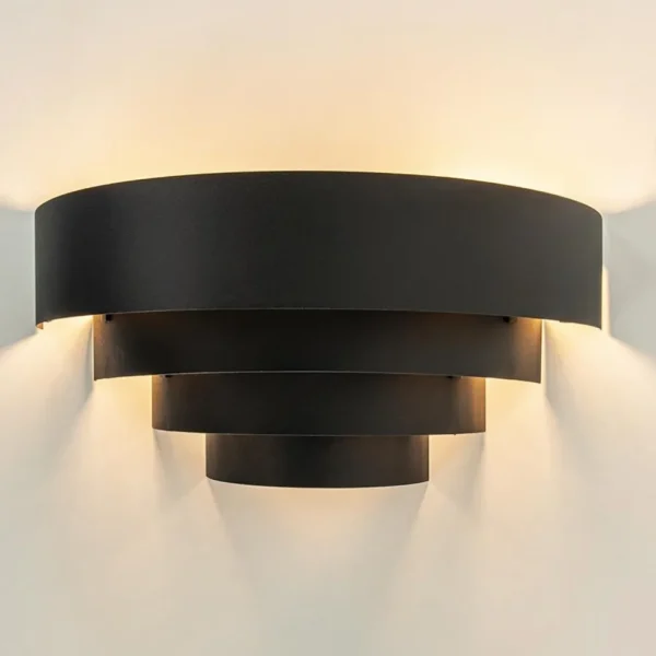 robuuste_wandlamp_zwarte__2.webp Flash Sale Straluma Robuuste wandlamp zwarte ringen