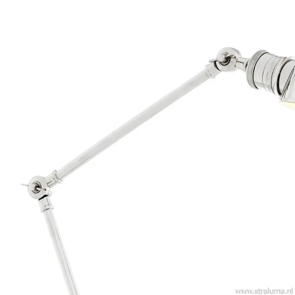 Shop Straluma Romantische leeslamp old design zilver