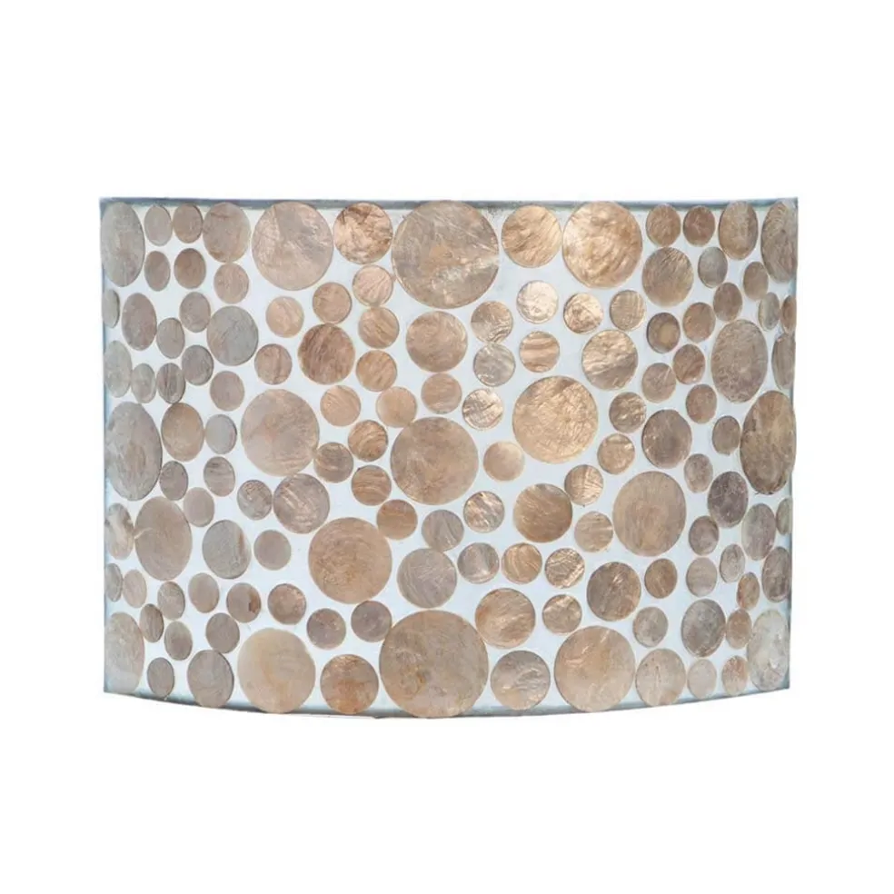 romantische_schelpen_wand_0-1.webp Fashion Straluma Romantische Schelpen wandlamp coin beige