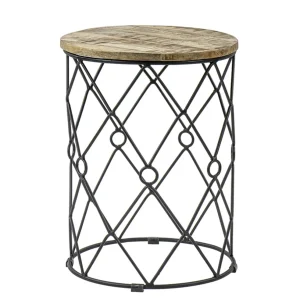 ronde_bijzettafel_mangoho_0.webp Best Straluma Ronde bijzettafel mangohout met zwart metaal
