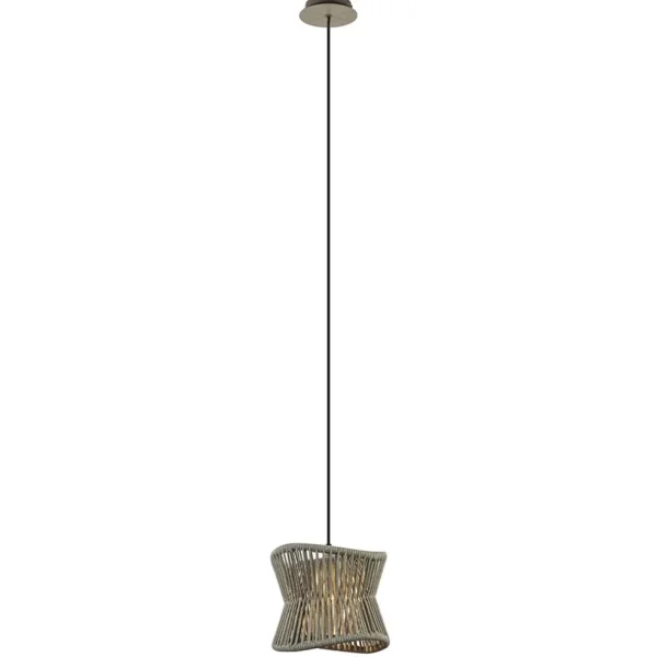 ronde_buiten_hanglamp_don_1.webp Hot Straluma Ronde buiten hanglamp donker beige IP44