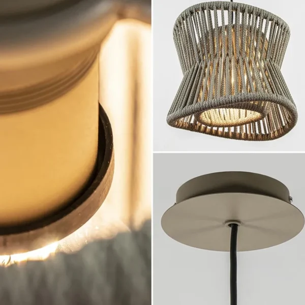 ronde_buiten_hanglamp_don_3.webp Hot Straluma Ronde buiten hanglamp donker beige IP44