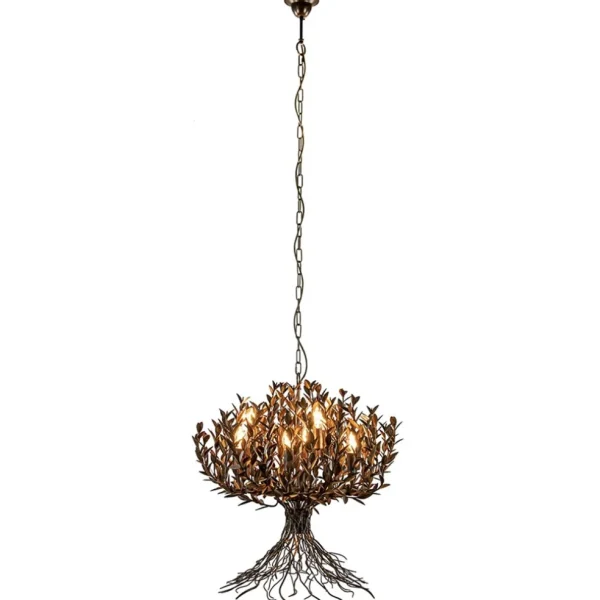 ronde_decoratieve_design__1.webp Flash Sale Straluma Ronde decoratieve design hanglamp rustiek