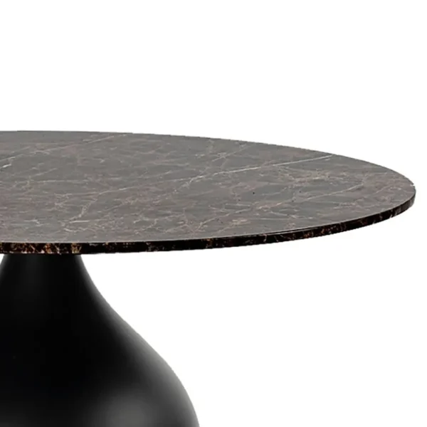 ronde_eetkamertafel_bruin_2.webp Online Straluma Ronde eetkamertafel bruin marmer Ø120 cm