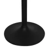 Cheap Straluma Ronde eettafel acacia hout met zwarte poot Bicoca