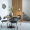 Cheap Straluma Ronde eettafel acacia hout met zwarte poot Bicoca