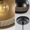 ronde_hanglamp_koepel_zwa_2.webp Hot Straluma Ronde hanglamp koepel zwart/goud 40 cm