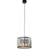 ronde_hanglamp_mat_zwart__1.webp New Straluma Ronde hanglamp mat zwart met kristalglas