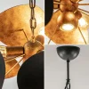 Best Straluma Ronde hanglamp textured black met ambachtelijk brons