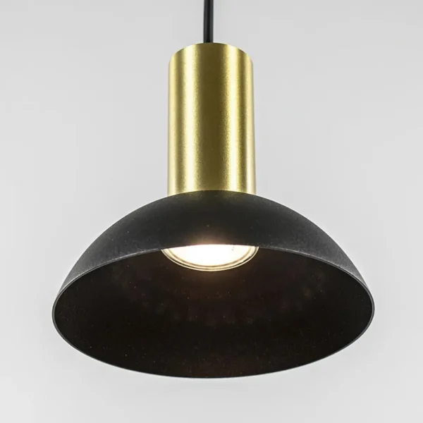 ronde_hanglamp_zwart_met__3-1.webp Shop Straluma Ronde hanglamp zwart met brons klein