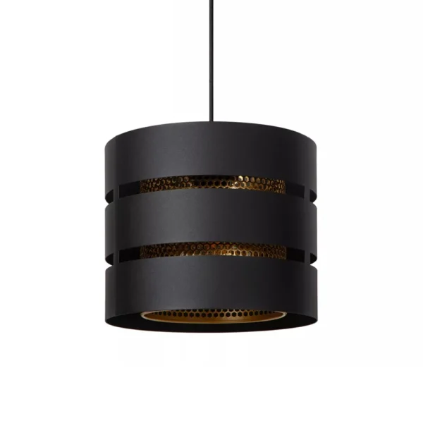 Best Sale Straluma Ronde hanglamp zwart metaal met goud