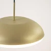 Store Straluma Ronde koepel hanglamp goud met witte kap