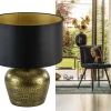 ronde_lampvoet_gondia_ant_4.webp Outlet Straluma Ronde lampvoet Gondia antiek brons exclusief kap
