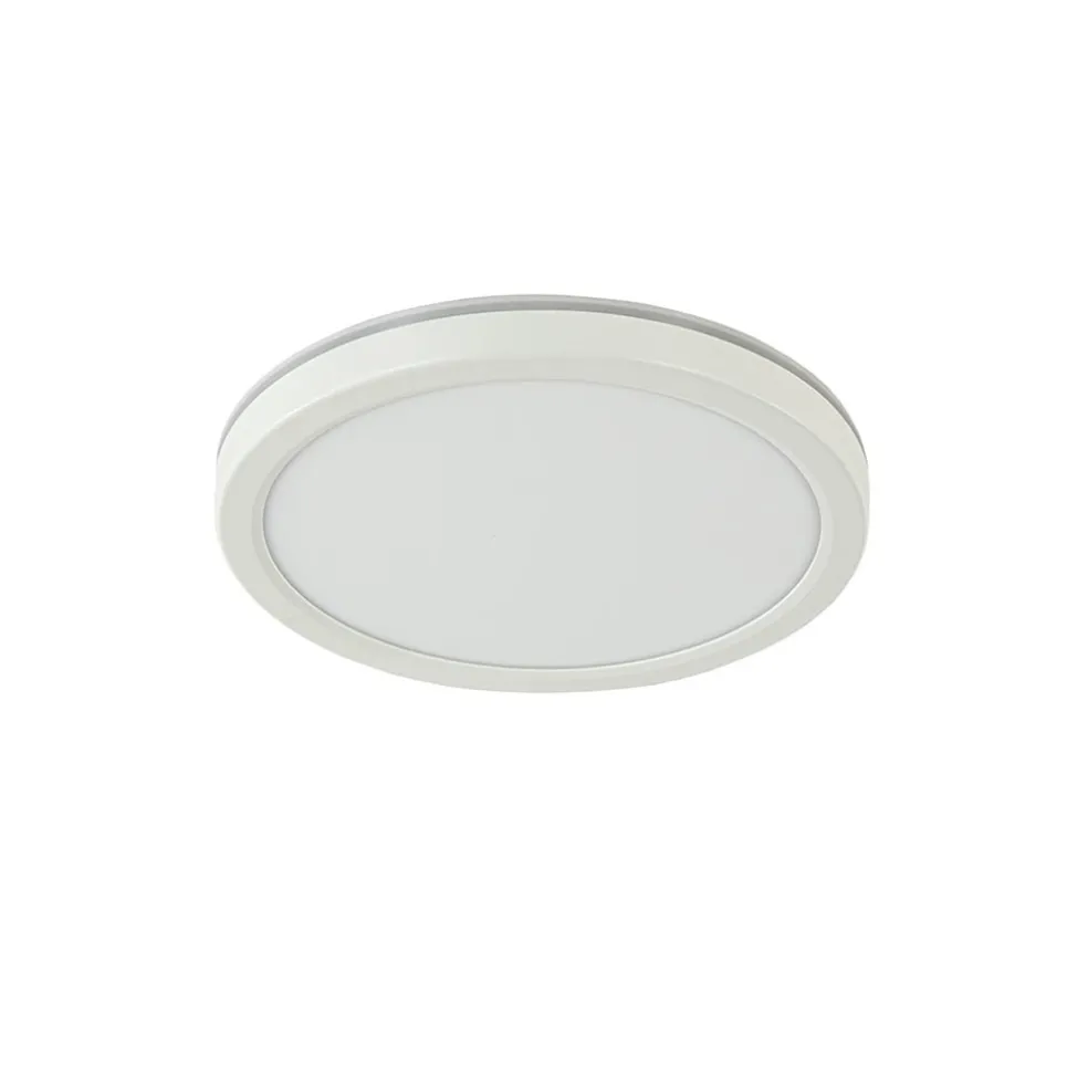 ronde_led_plafondlamp_wit_0.webp Hot Straluma Ronde LED plafondlamp wit met 3 licht opties