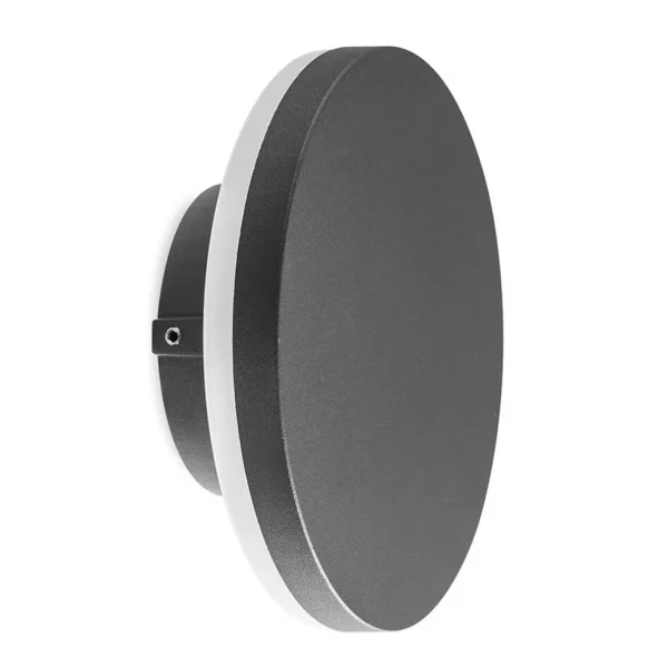 ronde_led_wandlamp_tuin_a_0.webp Online Straluma Ronde LED wandlamp tuin antraciet