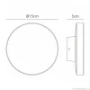 ronde_led_wandlamp_tuin_a_3.webp Online Straluma Ronde LED wandlamp tuin antraciet