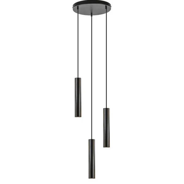 ronde_lichts_hanglamp_cil_1-1.webp Shop Straluma Ronde 3-lichts hanglamp cilinders mat zwart