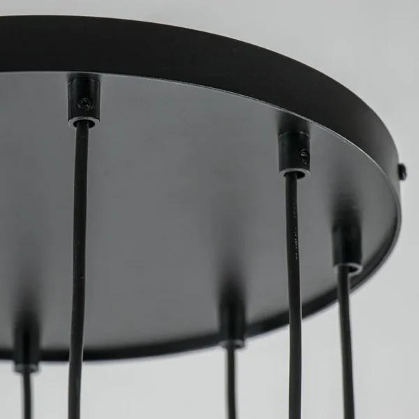 ronde_lichts_hanglamp_cil_3-2.webp Outlet Straluma Ronde 8-lichts hanglamp cilinders zwart goud