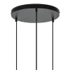 New Straluma Ronde 3-lichts hanglamp met draadkappen divers
