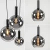 ronde_lichts_hanglamp_met_3.webp New Straluma Ronde 3-lichts hanglamp met diverse smoke glazen kappen