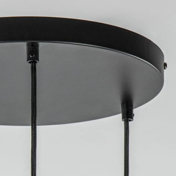 ronde_lichts_hanglamp_met_3-4.webp Outlet Straluma Ronde 3-lichts hanglamp met opaal witte glazen