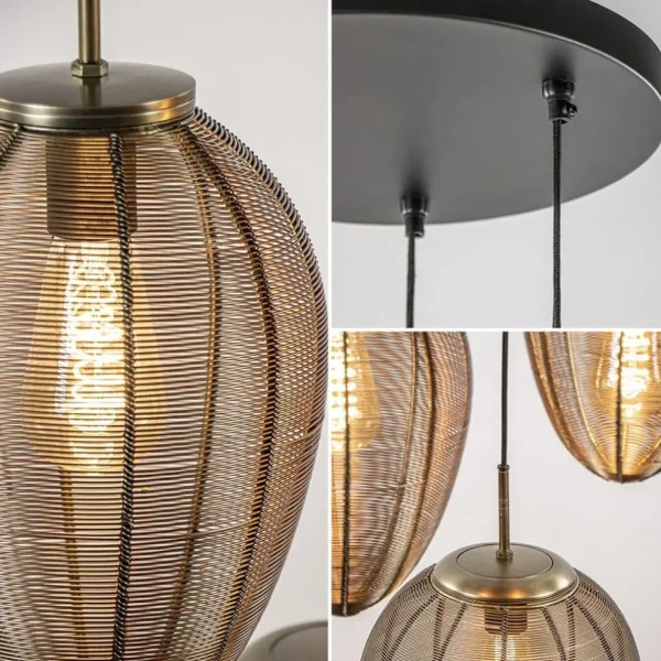 ronde_lichts_hanglamp_yae_3.webp Hot Straluma Ronde 3-lichts hanglamp Yaelle antiek brons met zwart