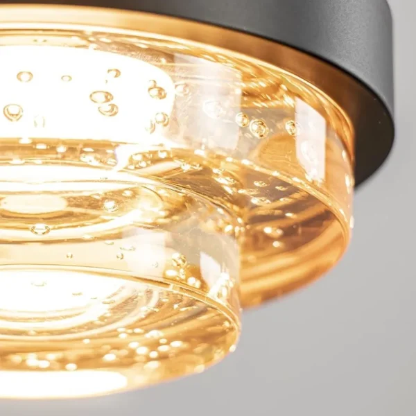 ronde_lichts_hanglamp_zwa_2-1.webp Online Straluma Ronde 3-lichts hanglamp zwart/champagne LED
