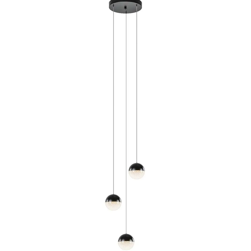 ronde_lichts_led_hanglamp_0.webp Clearance Straluma Ronde 3-Lichts LED hanglamp met zwarte bollen dimbaar