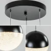 Clearance Straluma Ronde 3-Lichts LED hanglamp met zwarte bollen dimbaar
