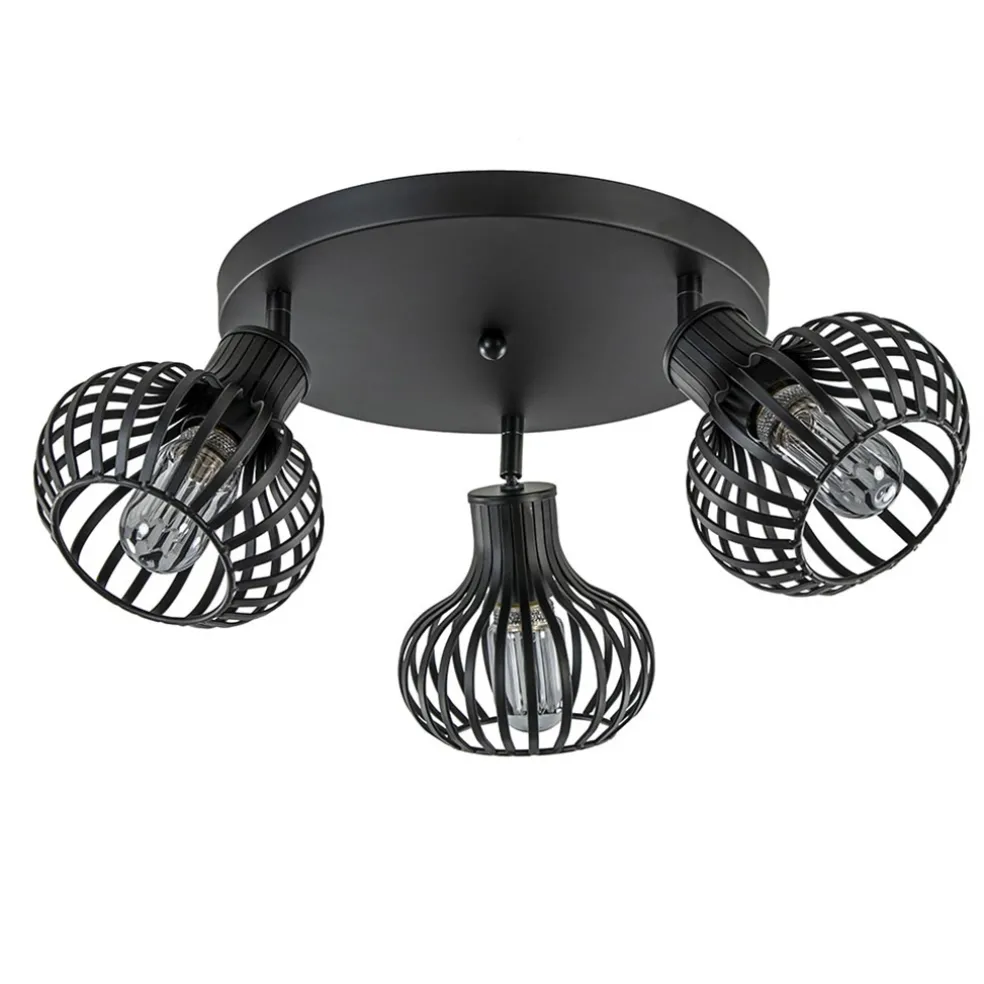 ronde_lichts_plafondlamp__0.webp Sale Straluma Ronde 3-lichts plafondlamp met verstelbare kappen