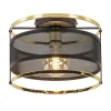 ronde_plafondlamp_gaas_ma_1.webp New Straluma Ronde plafondlamp gaas mat zwart met hoogglans goud
