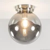 ronde_plafondlamp_smokey__1.webp Cheap Straluma Ronde plafondlamp smokey glas met nikkel