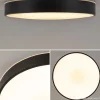 Clearance Straluma Ronde plafondlamp zwart inclusief LED en remote