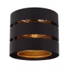 ronde_plafondlamp_zwart_m_1.webp Best Sale Straluma Ronde plafondlamp zwart metaal met goud
