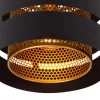 ronde_plafondlamp_zwart_m_2.webp Best Sale Straluma Ronde plafondlamp zwart metaal met goud