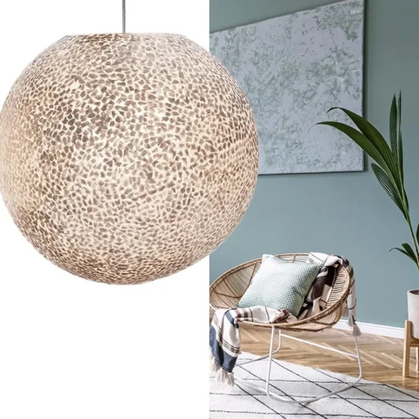 ronde_schelpen_hanglamp_w_4.webp Cheap Straluma Ronde schelpen hanglamp wit/parelmoer 50 cm