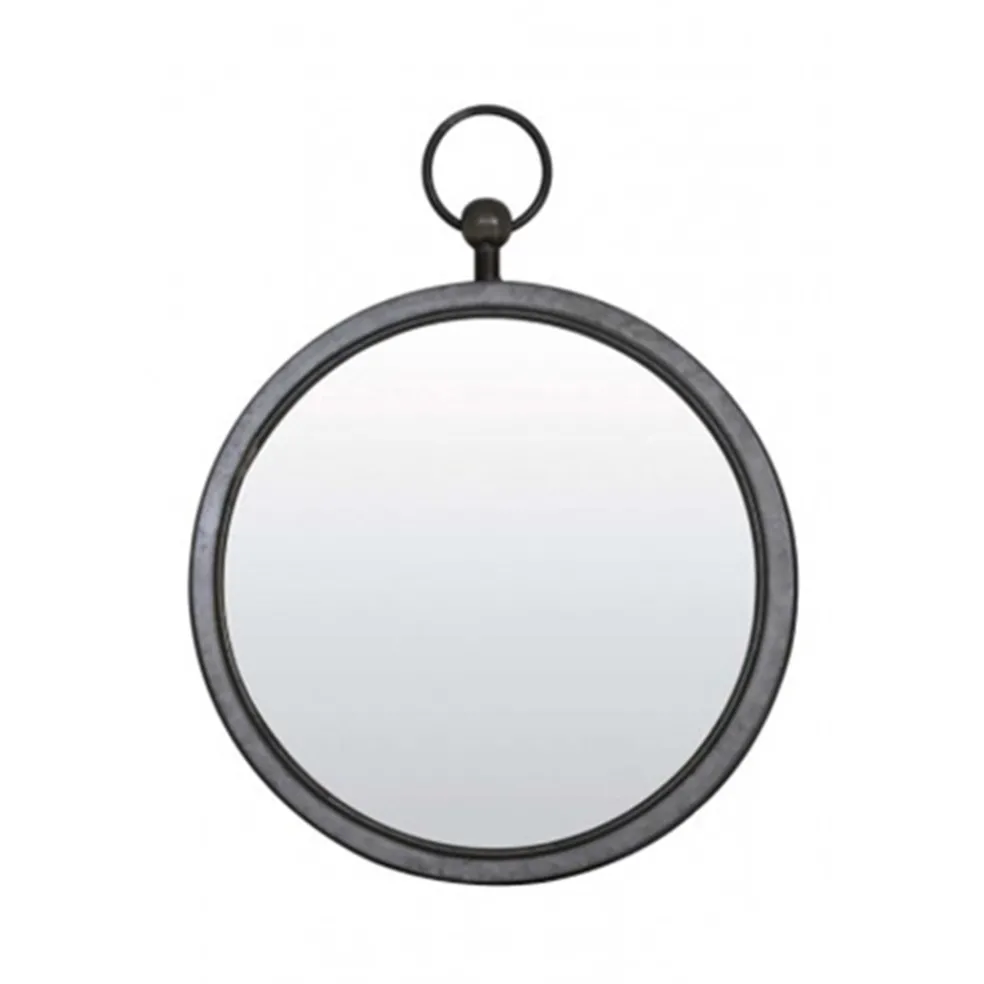 ronde_spiegel_zinkgrijs_g_0.webp Clearance Straluma Ronde spiegel zink/grijs groot 46 cm