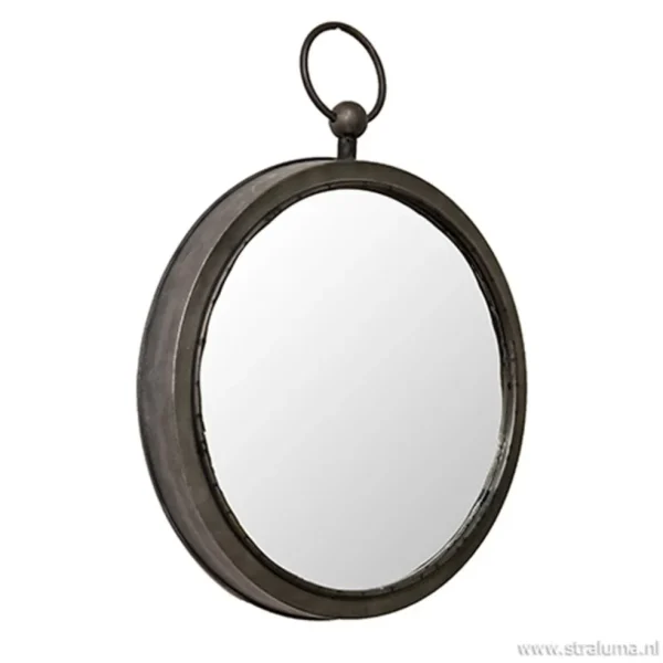 ronde_spiegel_zinkgrijs_g_3.webp Clearance Straluma Ronde spiegel zink/grijs groot 46 cm