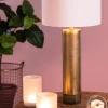 ruw_antiek_bronzen_lampvo_4.webp Cheap Straluma Ruw antiek bronzen lampvoet Savi exclusief kap